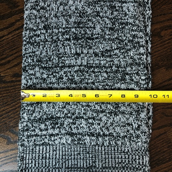 Victoria secret scarf black gray one size - Picture 2 of 5